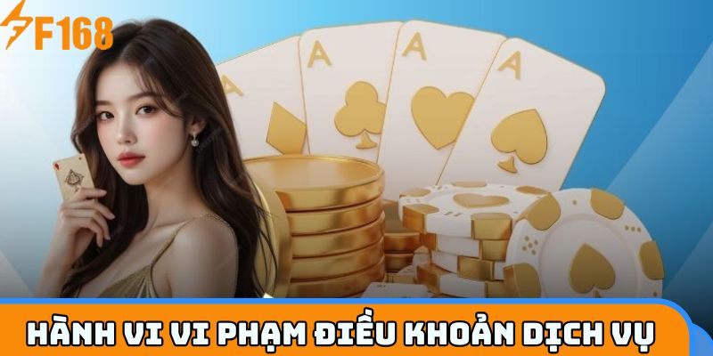 Hành vi vi phạm điều khoản dịch vụ