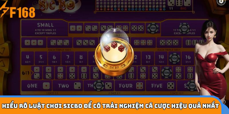 Hiểu rõ luật chơi Sicbo để có trải nghiệm cá cược hiệu quả nhất