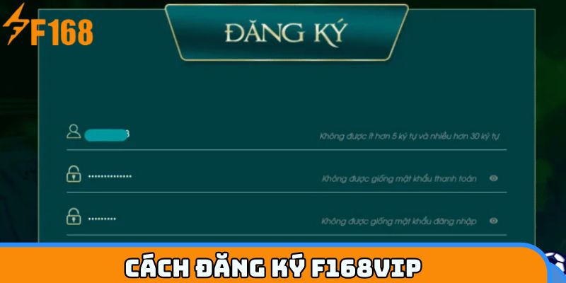 Trọn bộ hướng dẫn đăng ký F168VIP chuẩn không cần chỉnh